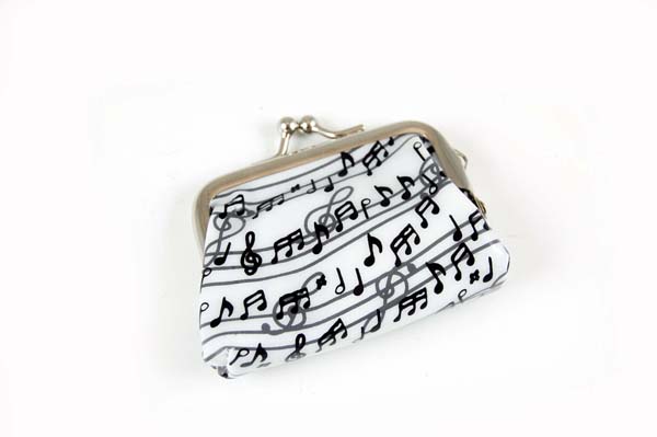 Purse Key Chain Musical Notes 4Pcs