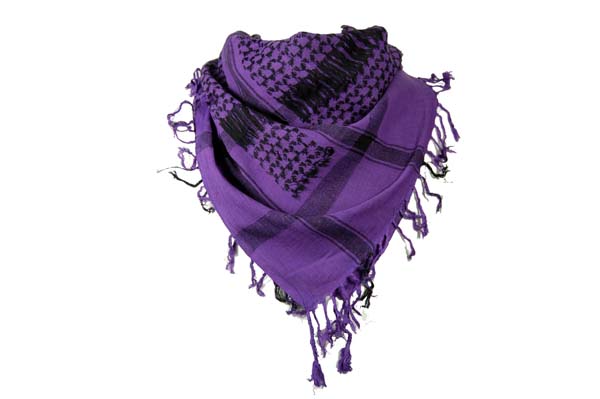SCARF ARAB P.L.O. PURPLE