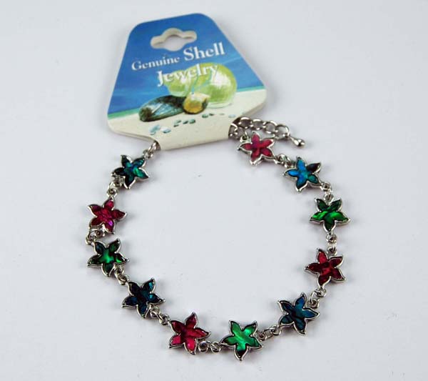 Bracelet Shell Star Pink
