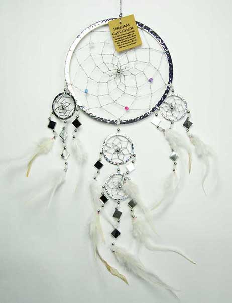 Dream Catcher Silver 6dm With Mirrors 5010