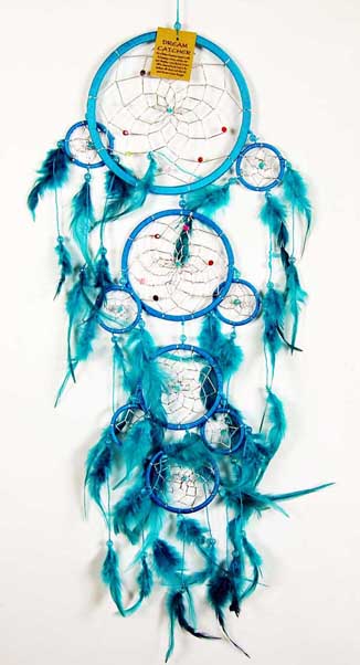 Dream Catcher Turquoise 6dm 4 Circles 5011