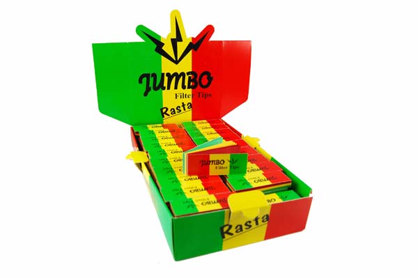 Tips Filter Rasta Jumbo 100pcs Per Pack