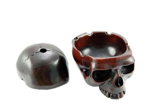 Skull Box Resin 11cm