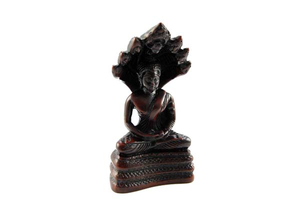 Buddha Thai Style With Leaf Head Covering 13.5cm