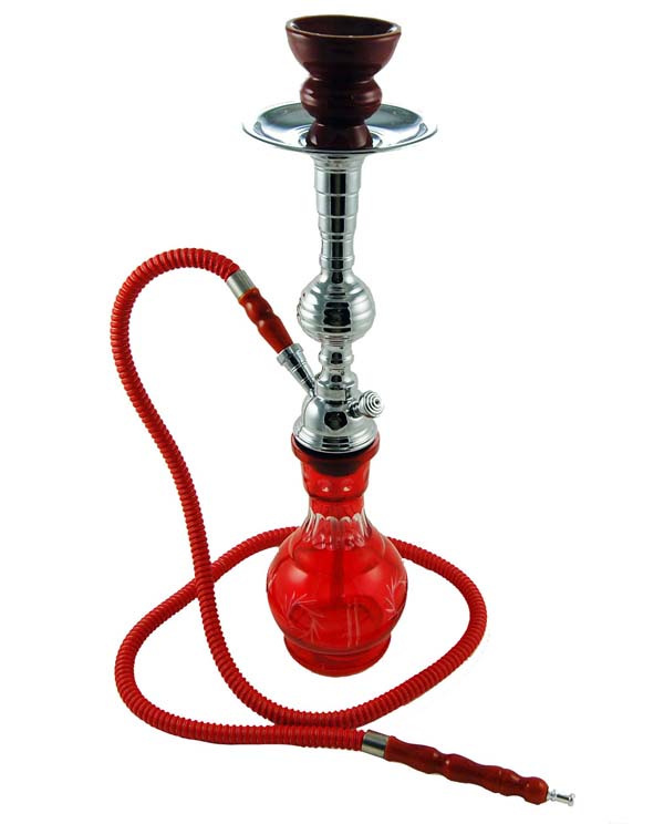 Pipe Sheesha Medium Red 45cm