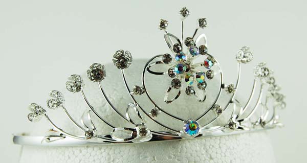 Tiara Flower With Stones