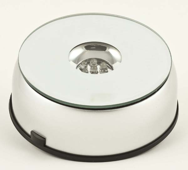 Light Box Rotating For Crystals 7 Led 10.5x4.5cm