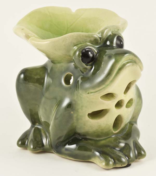 Oil Burner Frog Sitting Down