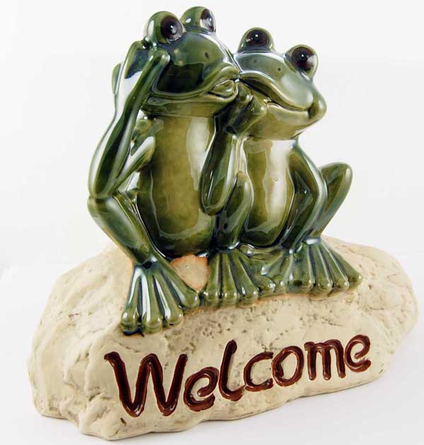 Frog Welcome