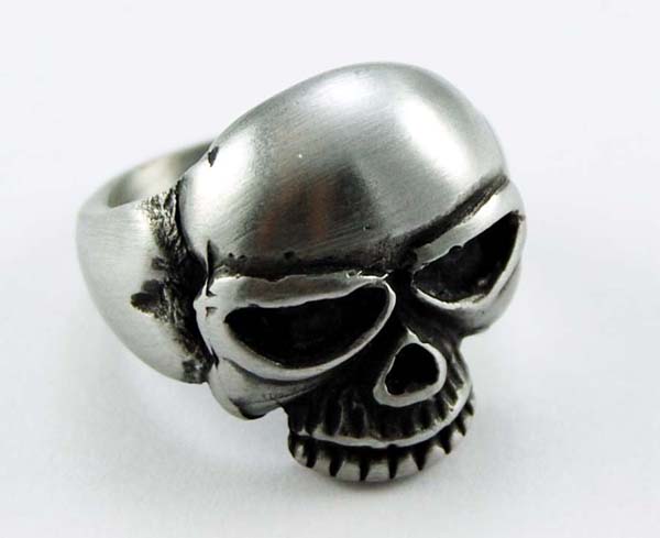 Ring Pewter Skull