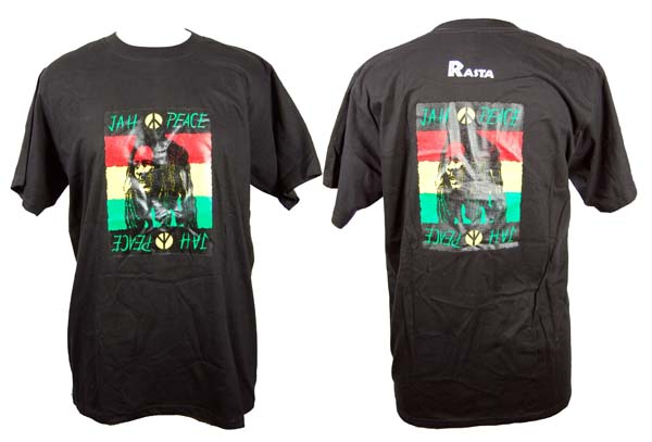 T-Shirt X Large Jah Peace