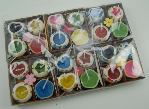 Incense Candle Gift Set 24pcs H2xw7.5xl7.5cm