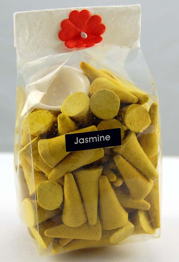 Incense Cones Jasmin With Holder In Gift Bag 100pcs