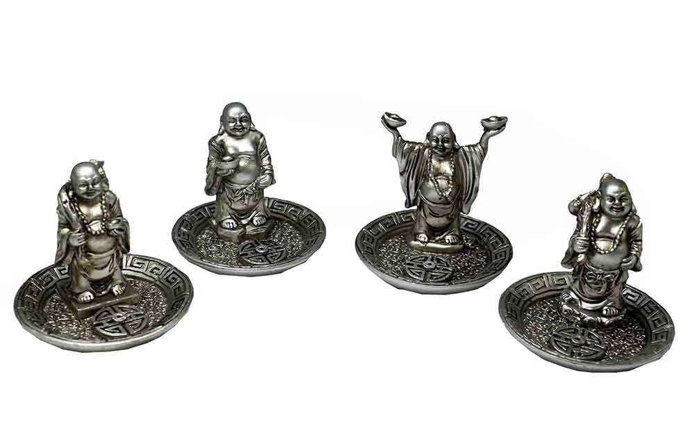 Buddha Incense Tray Of 4