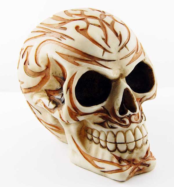 Skull Tribal Design