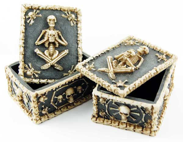 Skull Box Set Of 2