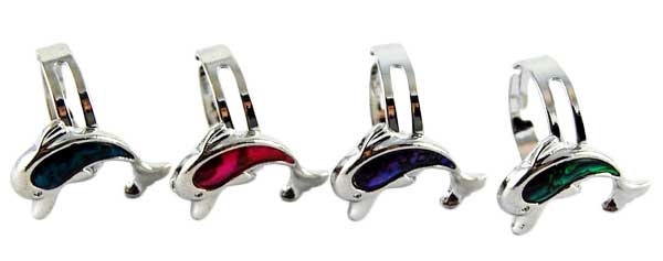 Ring Shell Dolphin 4pcs