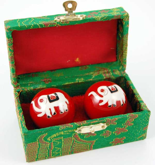 Health Ball Red With Elephant 35mm