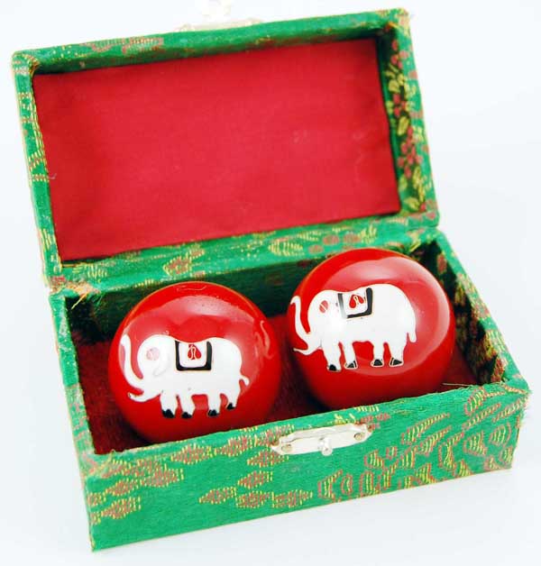 Health Ball Red With Elephant 45mm