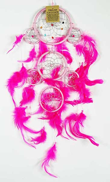 Dream Catcher Pink 4dm 4 Circles 5011