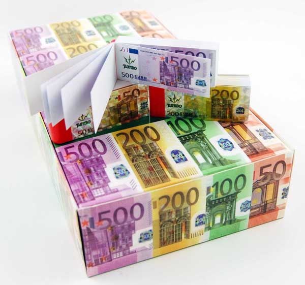 Filter Tips Jumbo Euro Notes Pack Of 100