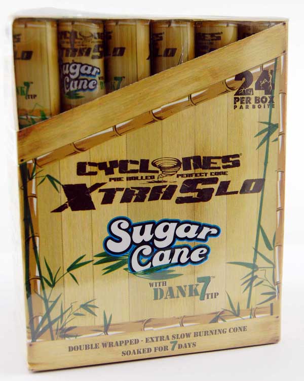 Cone Cyclone Sugar Cane Extra Slow 24 Per Box