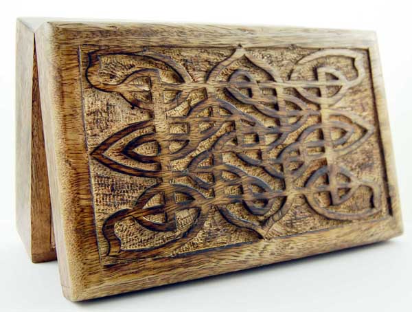 Box Shisham Wood Celtic 8x5 Inches