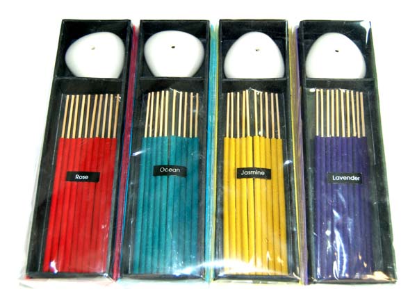 Incense Gift Set With Ceramic Pot