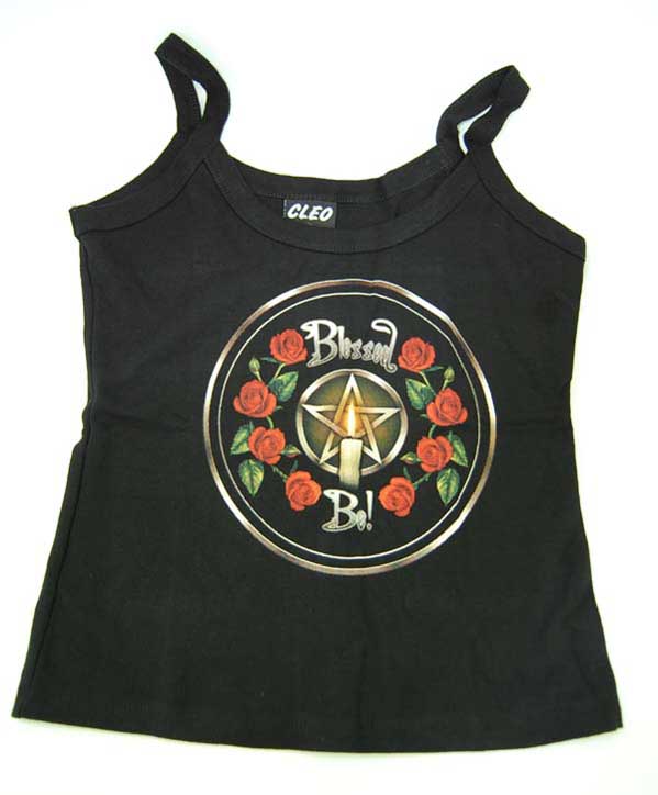 Top Ladies Xxl With Straps Blessed Be Design By Lisa Parker