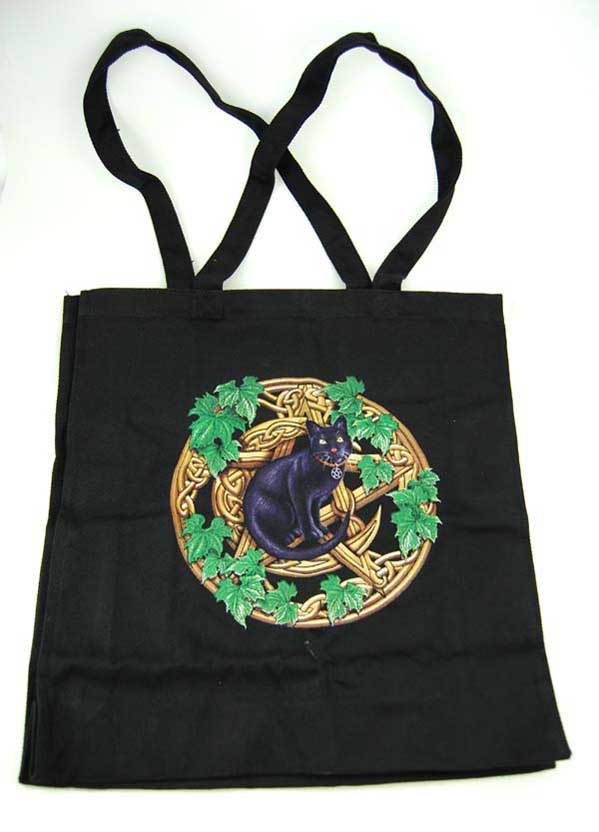 Bag Cat In Pentagram Design By Lisa Parker
