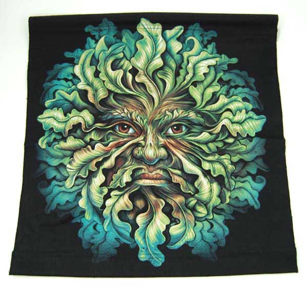 Wall Hanging Green Man Design By Lisa Parker W41.5XL43cm