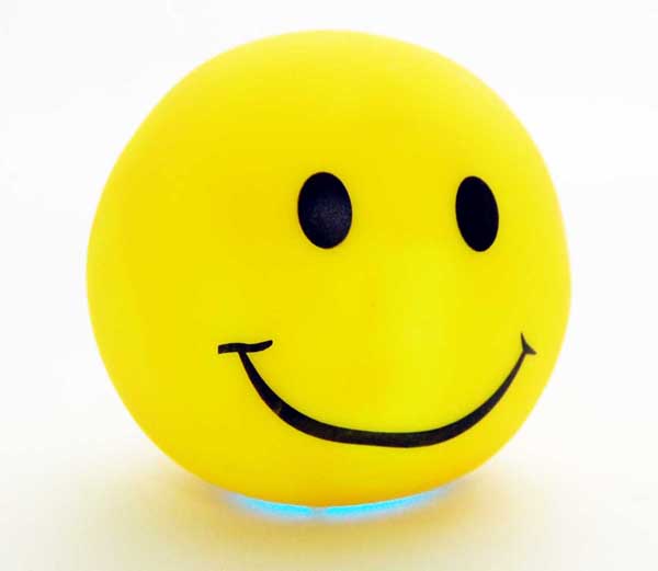 Lamp With Smiling Face