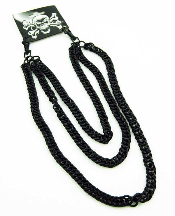 Chain With 3 Layers Black