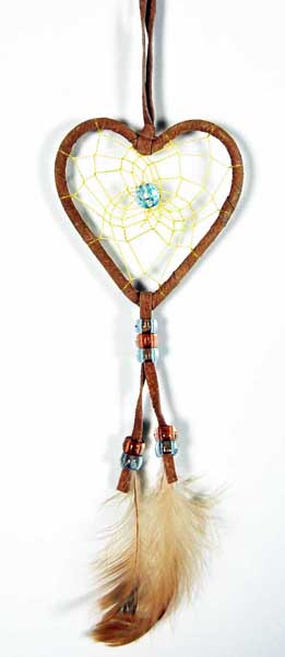 Dream Catcher Heart Shape 3 Inch