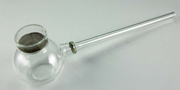 Pipe Glass Single Bulb 6 Inch