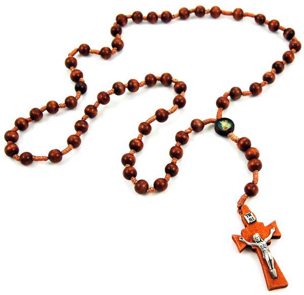 Rosary Wooden Beads And Pictures