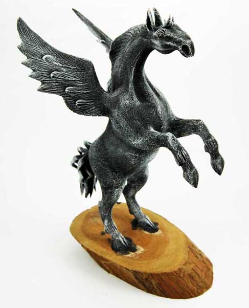 Wooden Pegasus 31cm