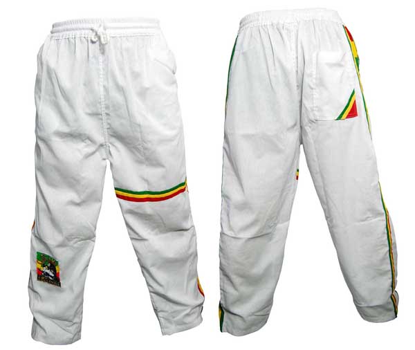Rasta Pants White Large