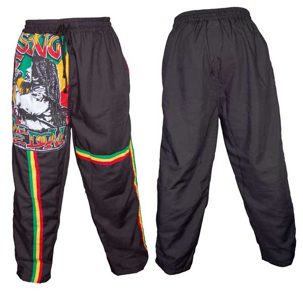 Rasta Pants Black Large