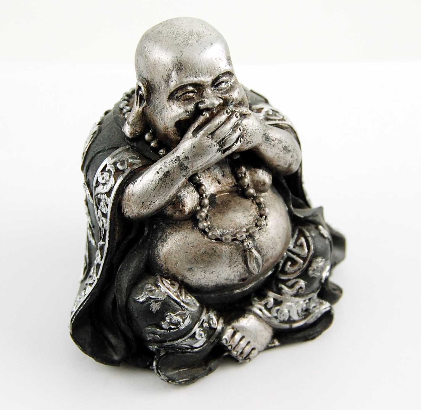 Buddha Sitting Speak No Evil