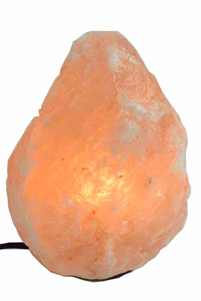 Salt Lamp Natural 2-3kg With 4 Inch Wooden Base