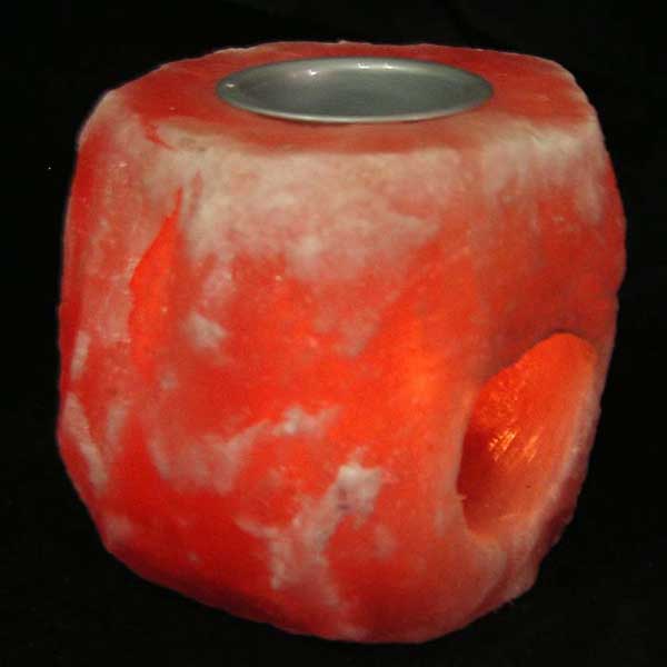 T-Light Natural Salt Aroma For Essential Oil Or Fragrance Oil Wi