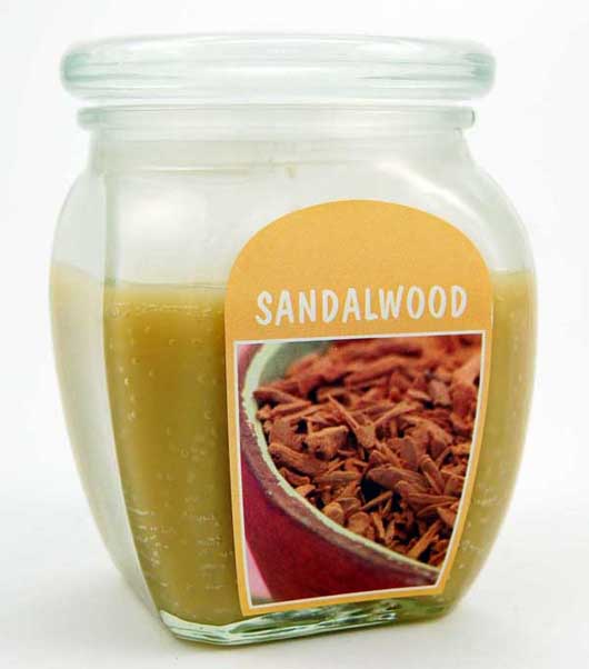 Candle Jar Large Sandalwood By Bolsius