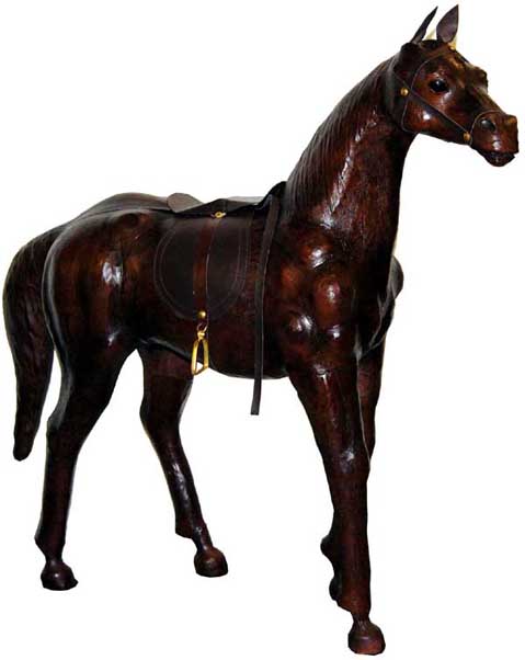 Horse Standing Leather 30 Inch