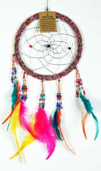 Dream Catcher Beaded Multi 6dm