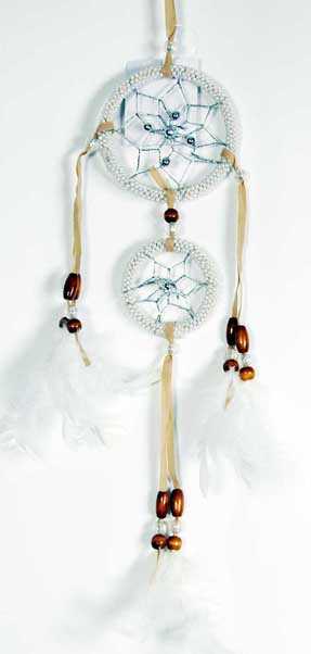 Dream Catcher Double Natural 3 Inch