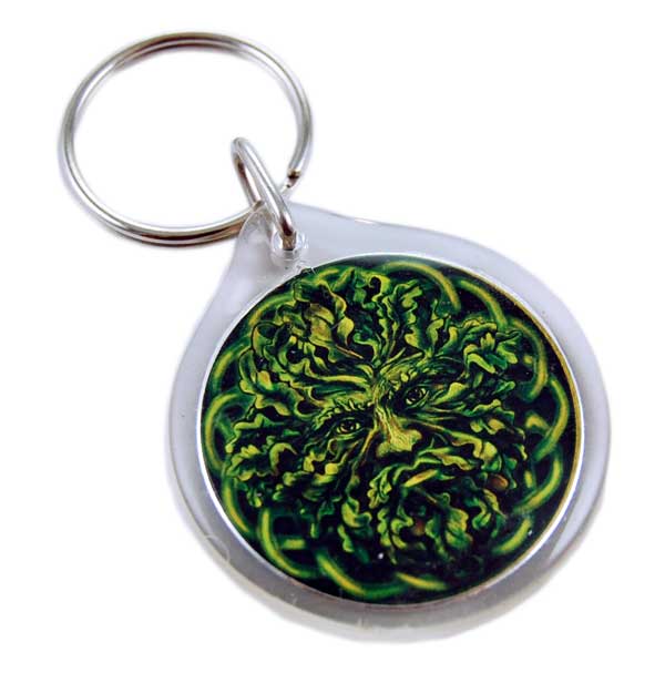 Keyring Green Man Designed By Lisa Parker