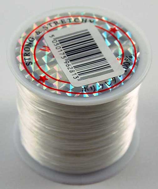String Elastic White