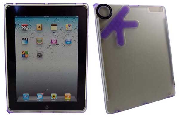 Ipad 2 Hardback Case OK Purple