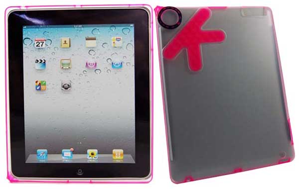Ipad 2 Hardback Case OK Pink